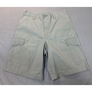 STRUCTURE CLOTHING Cargo Shorts 34 Khaki TWILL 4-Pocket Men's Hiking Work‎